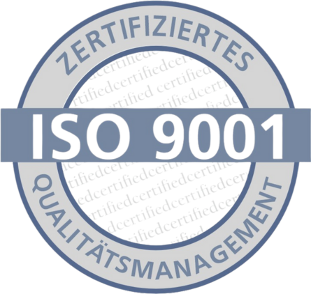 ISO 9001 Zertifikat